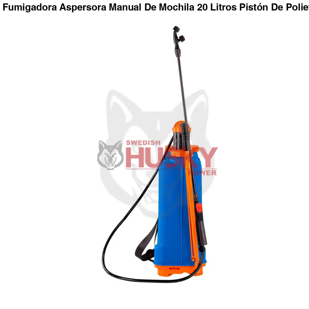 Fumigadora Aspersora Manual De Mochila 20 Litros Pistón De Polietileno Husky REL20EA