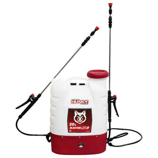 Fumigadora Aspersora Electrica Recargable Doble Varilla 20 Litros Husky BLASTERPLUS