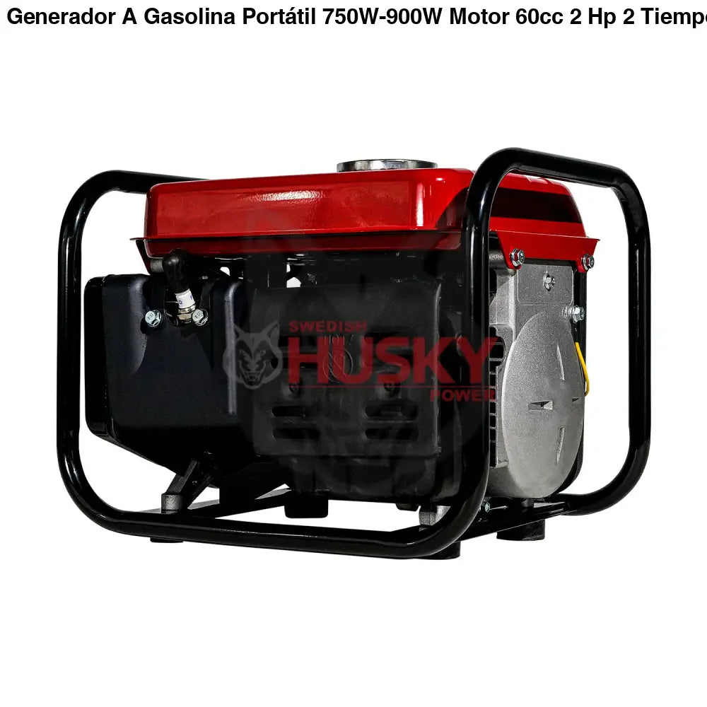 Generador A Gasolina Portátil 750W-900W Motor 60cc 2 Hp 2 Tiempos Husky HKG1000B