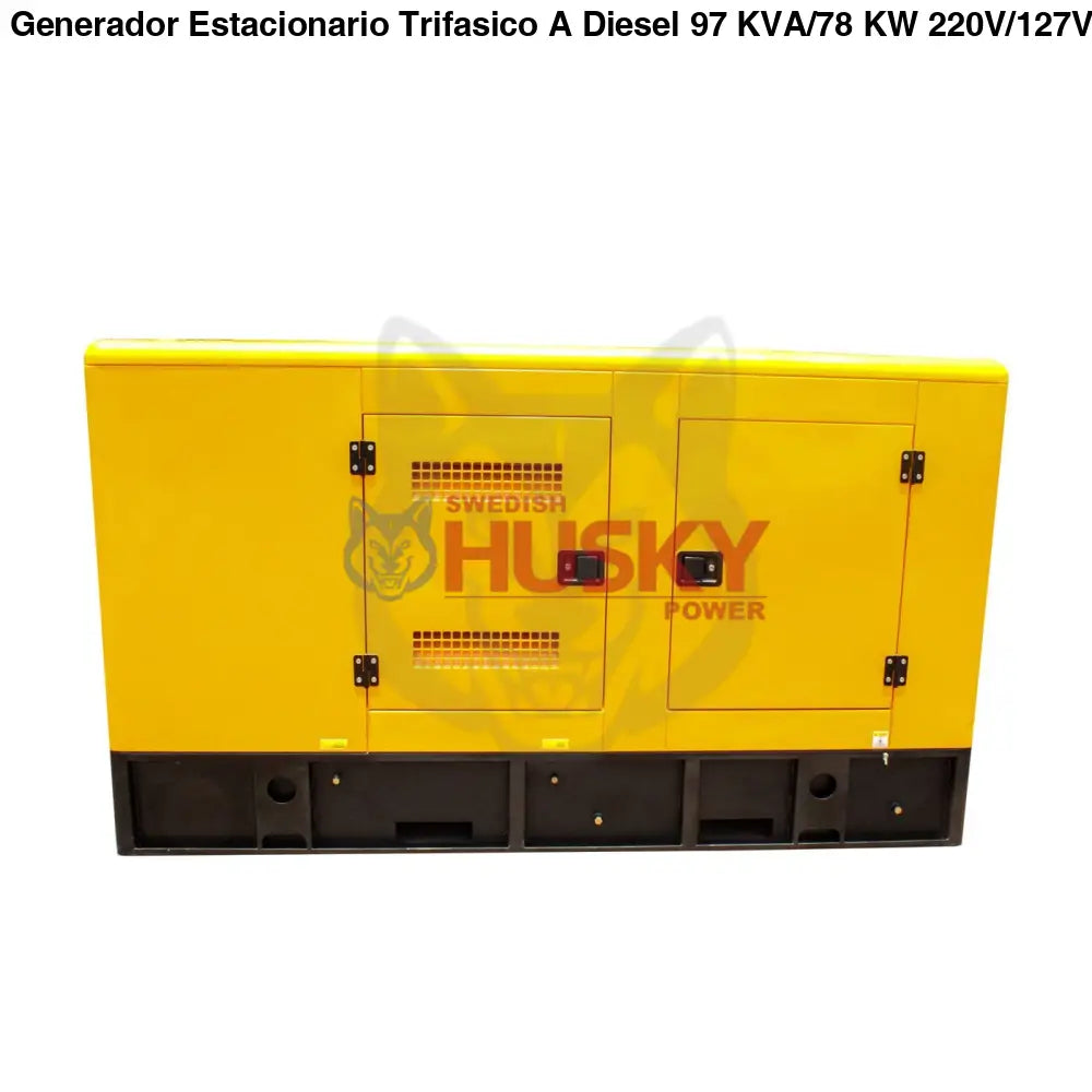 Generador Estacionario Trifasico A Diesel TDK Turbo 97 KVA/78 KW 220V/127V - TDKGE97K
