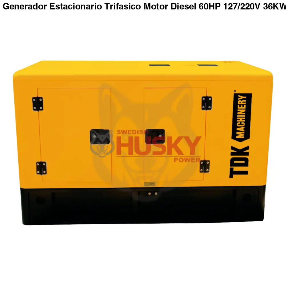 Generador Estacionario Trifasico Motor Diesel 60HP 127/220V 36KW/45KVA TDK TDKGE45K