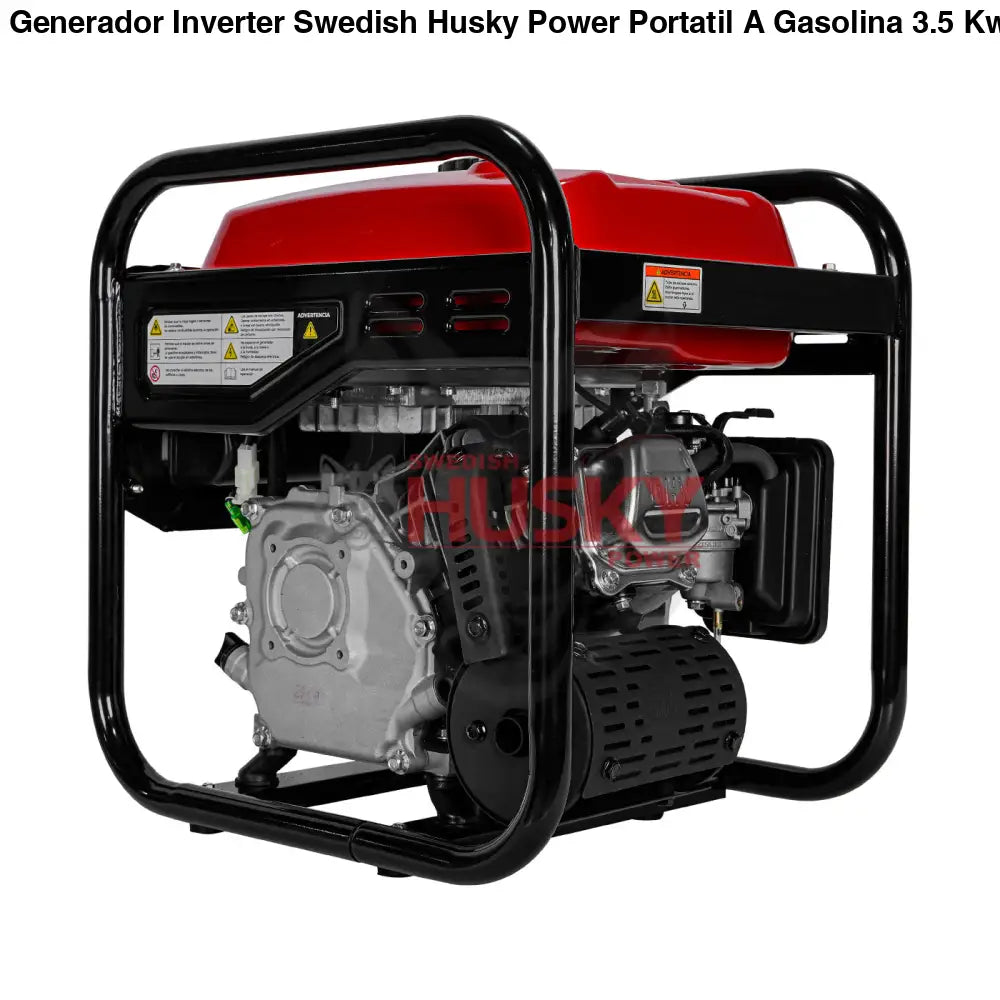 Generador Inverter Swedish Husky Power Portatil A Gasolina 3.5 Kw 7Hp - HKG3500I