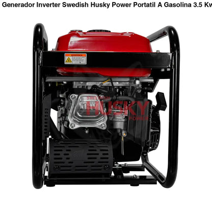 Generador Inverter Swedish Husky Power Portatil A Gasolina 3.5 Kw 7Hp - HKG3500I