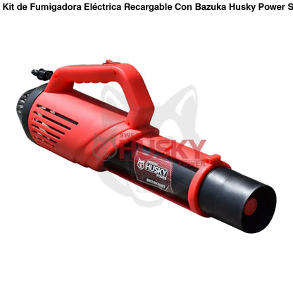 Kit de Fumigadora Eléctrica Recargable Con Bazuka Husky SETBUSTER