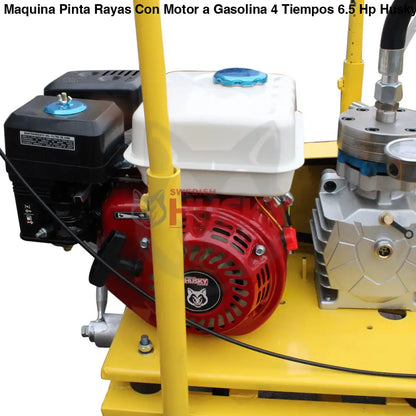Maquina Pinta Rayas Con Motor a Gasolina 4 Tiempos 6.5 Hp Husky Power HOPPER-F1