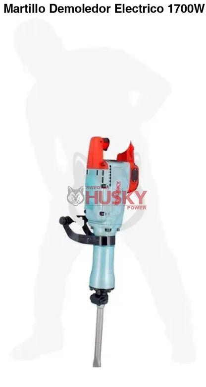 Martillo Demoledor Electrico 1700W 24 Kg 70J Husky HKMR70E