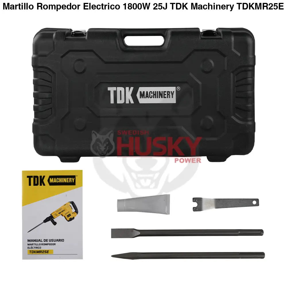 Martillo Rompedor Electrico 1800W 25J TDK TDKMR25E