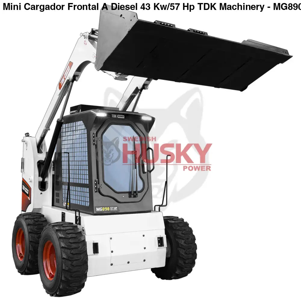 Mini Cargador Frontal A Diesel 43 Kw/57 Hp TDK - MG890