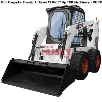 Mini Cargador Frontal A Diesel 43 Kw/57 Hp TDK - MG890