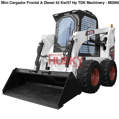 Mini Cargador Frontal A Diesel 43 Kw/57 Hp TDK - MG890