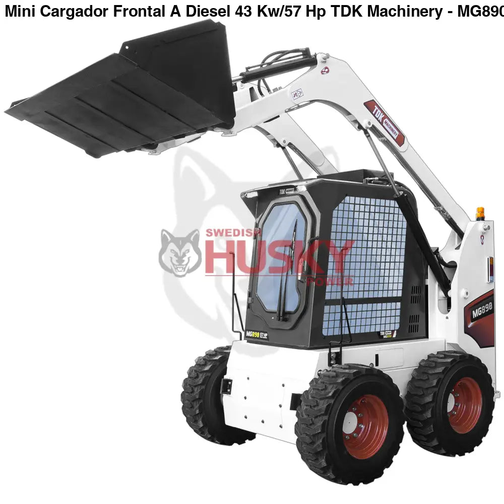 Mini Cargador Frontal A Diesel 43 Kw/57 Hp TDK - MG890