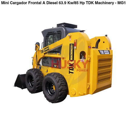 Mini Cargador Frontal A Diesel 63.9 Kw/85 Hp TDK - MG1100
