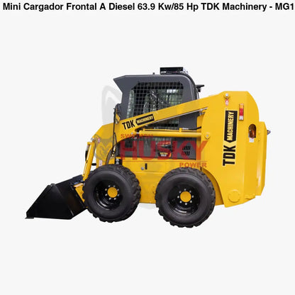 Mini Cargador Frontal A Diesel 63.9 Kw/85 Hp TDK - MG1100