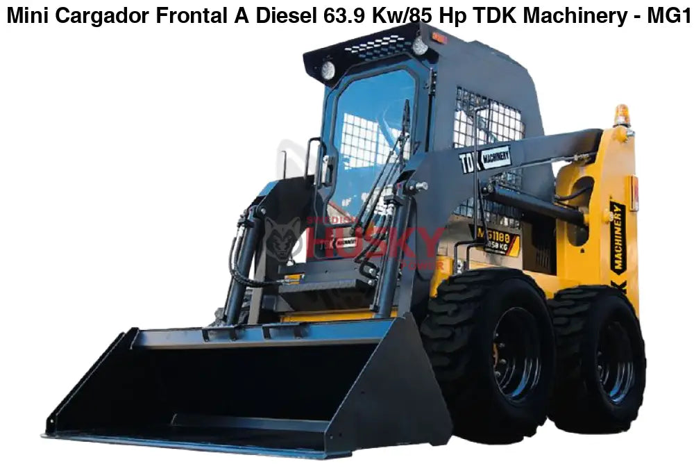 Mini Cargador Frontal A Diesel 63.9 Kw/85 Hp TDK - MG1100