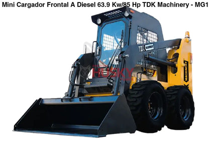 Mini Cargador Frontal A Diesel 63.9 Kw/85 Hp TDK - MG1100