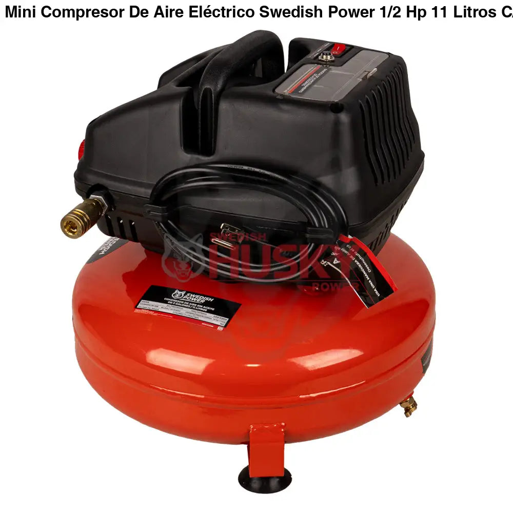 Mini Compresor De Aire Eléctrico Swedish Power 1/2 Hp 11 Litros C/Manguera y Soplador – Winder12 - COMPRESOR