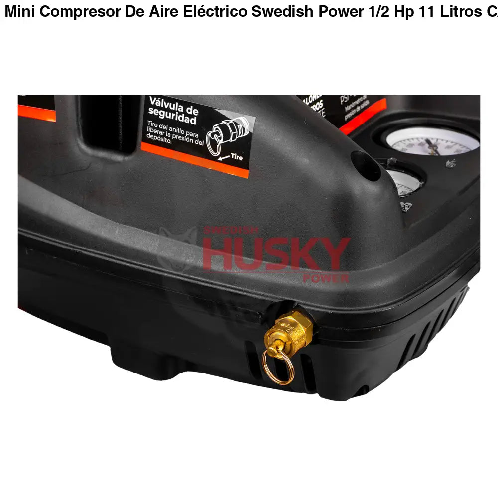 Mini Compresor De Aire Eléctrico Swedish Power 1/2 Hp 11 Litros C/Manguera y Soplador – Winder12 - COMPRESOR