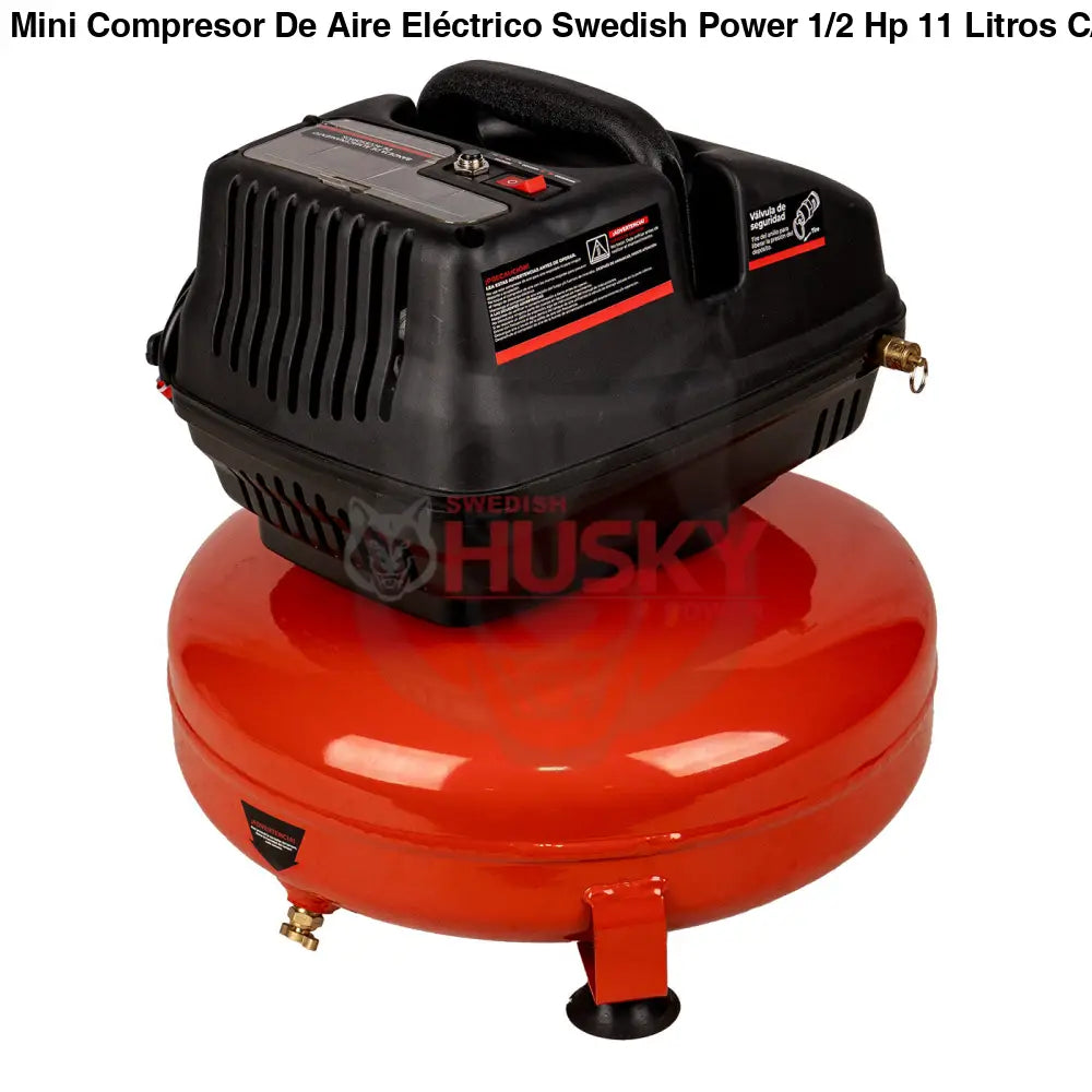 Mini Compresor De Aire Eléctrico Swedish Power 1/2 Hp 11 Litros C/Manguera y Soplador – Winder12 - COMPRESOR