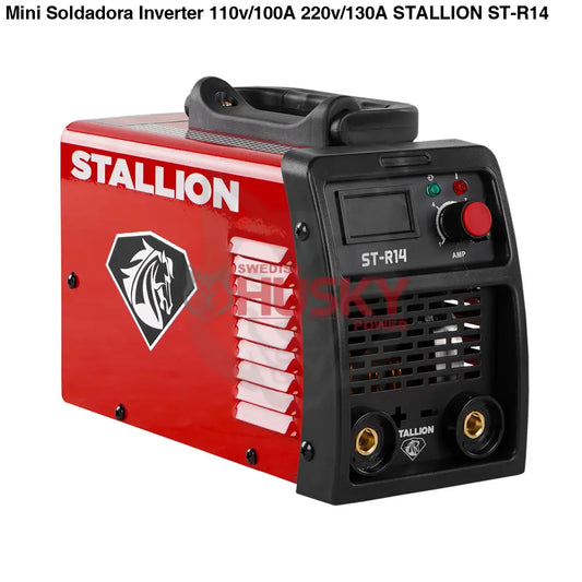 Mini Soldadora Inverter 110v/100A  220v/130A STALLION ST-R14