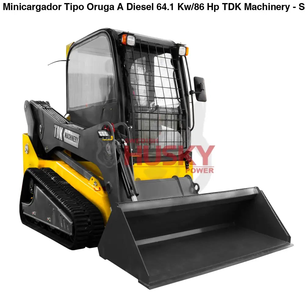 Minicargador Tipo Oruga A Diesel 64.1 Kw/86 Hp TDK - S860