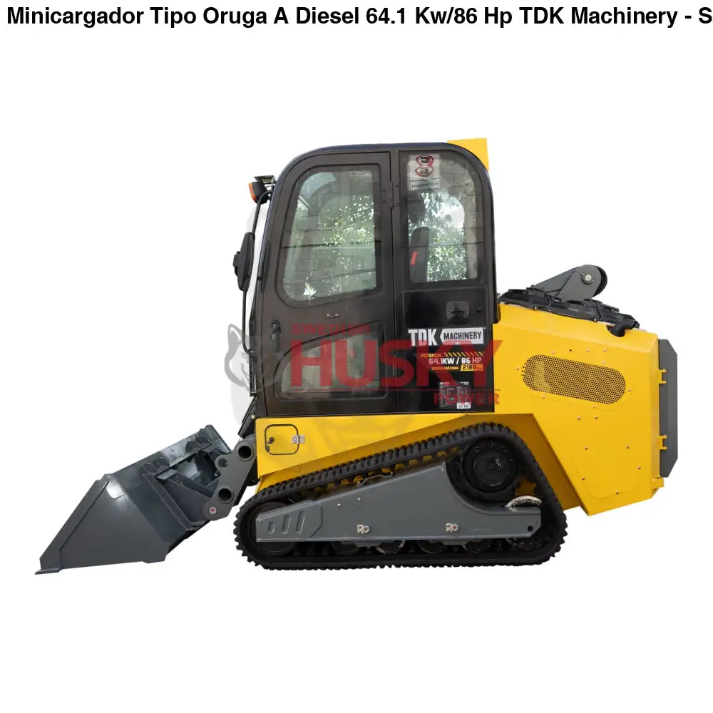 Minicargador Tipo Oruga A Diesel 64.1 Kw/86 Hp TDK - S860