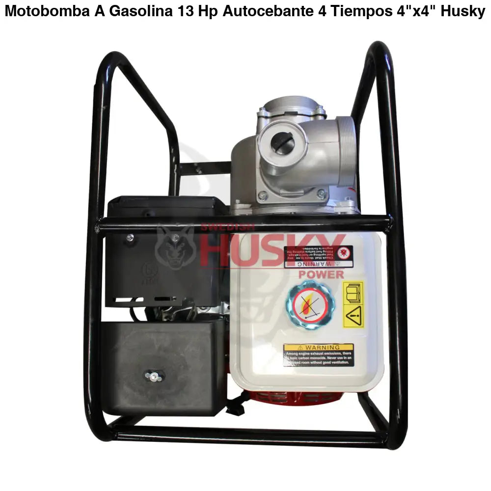 Motobomba A Gasolina 13 Hp Autocebante 4 Tiempos 4"x4" Husky RLB4413