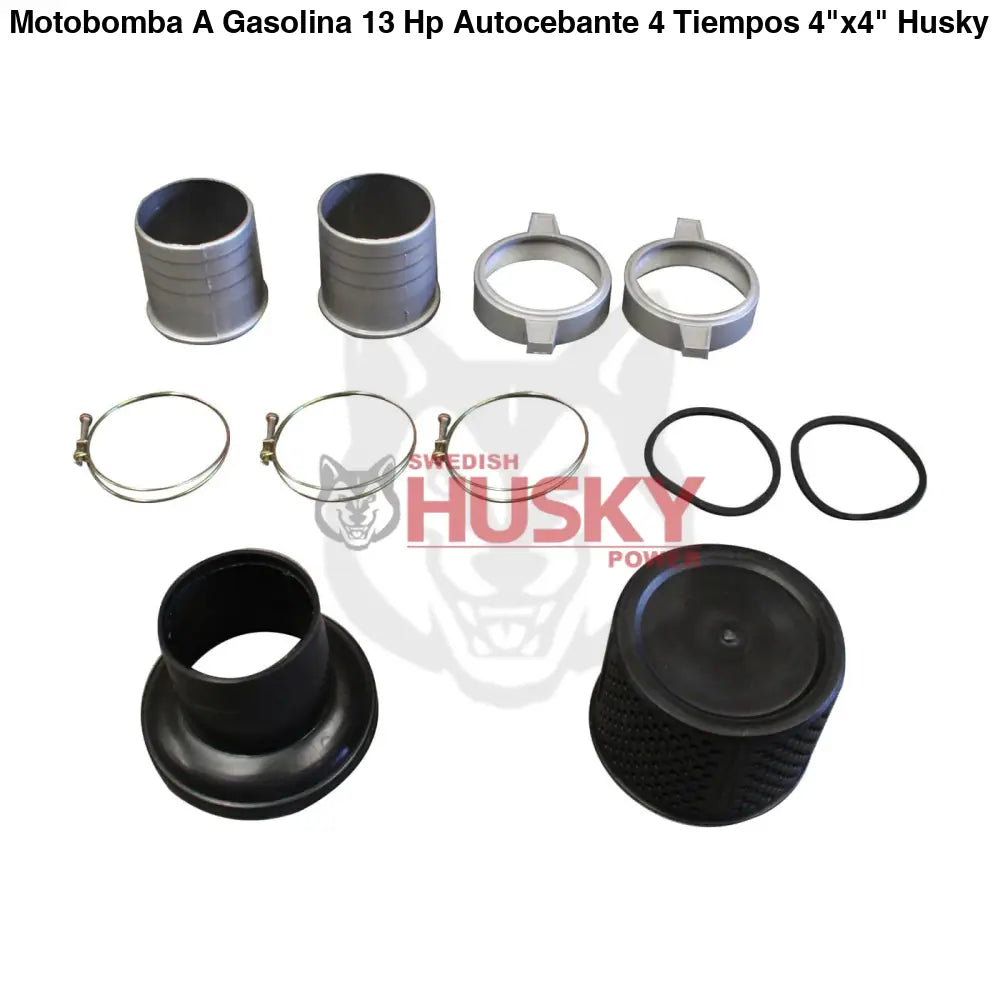 Motobomba A Gasolina 13 Hp Autocebante 4 Tiempos 4"x4" Husky RLB4413