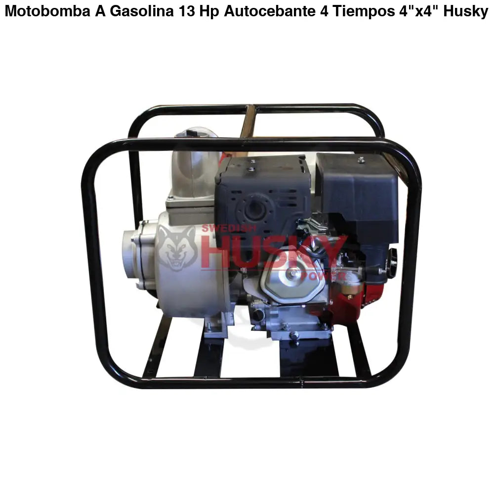 Motobomba A Gasolina 13 Hp Autocebante 4 Tiempos 4"x4" Husky RLB4413