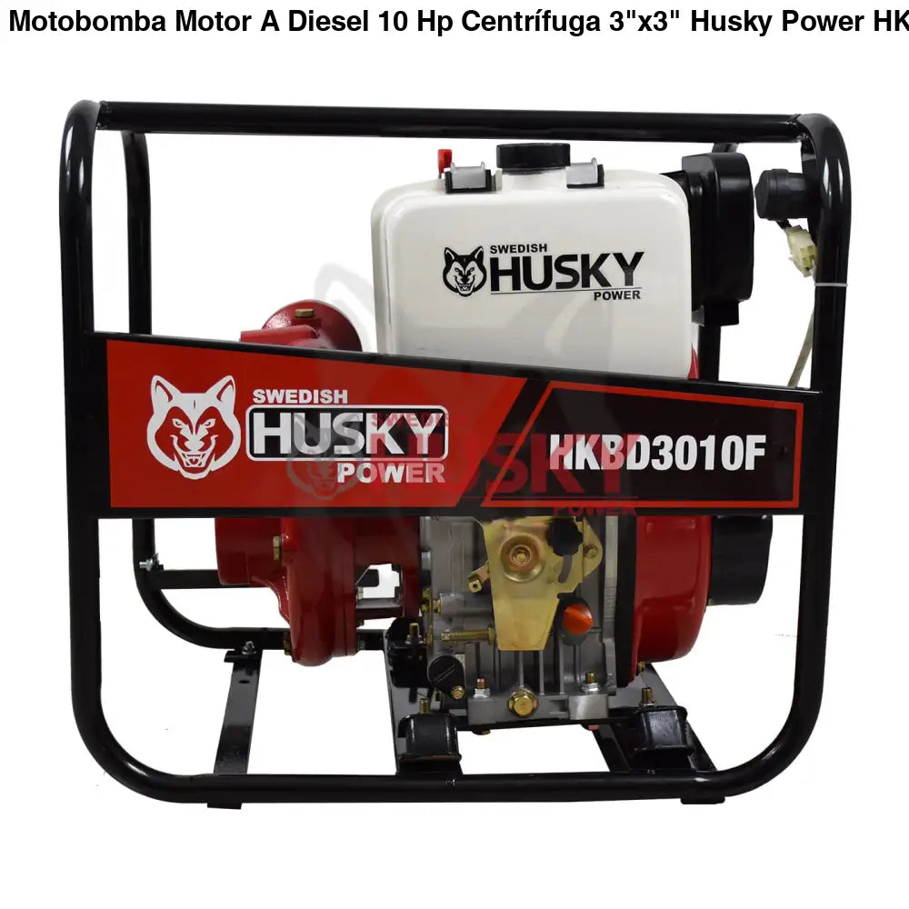 Motobomba Motor A Diesel 10 Hp Centrífuga 3"x3" Husky HKBD3010F