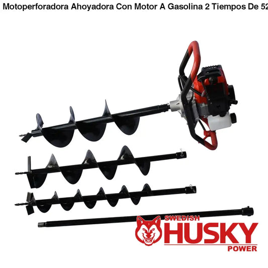Motoperforadora Ahoyadora Con Motor A Gasolina 2 Tiempos De