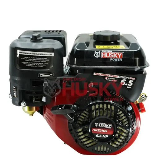 Motor A Gasolina 200cc 6.5 Hp Flecha Cuñero Arranque Manual Husky HKE2165