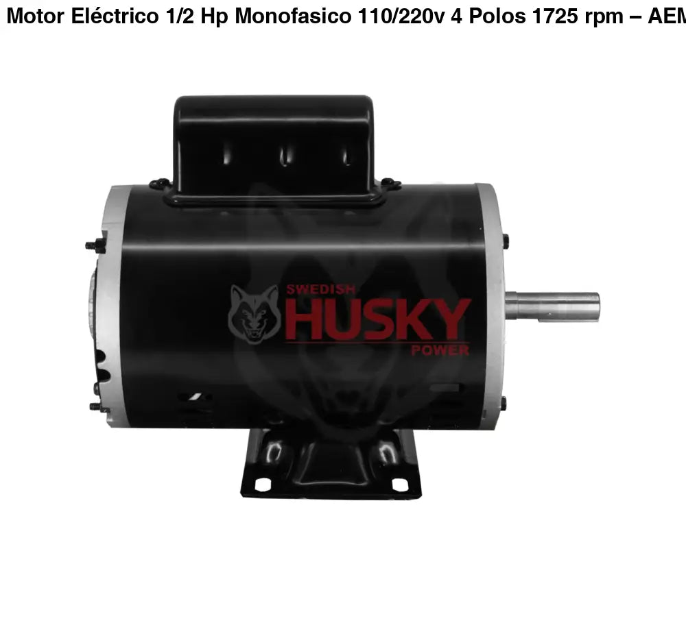 Motor Eléctrico 1/2 Hp Monofasico 110/220v 4 Polos 1725 rpm – AEM50 Aec Motors - MOTOR ELECTRICO