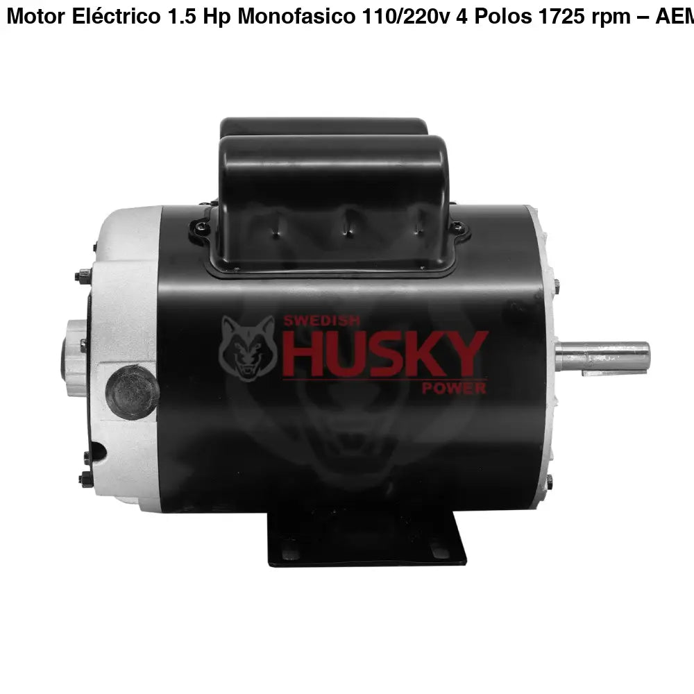 Motor Eléctrico 1.5 Hp Monofasico 110/220v 4 Polos 1725 rpm – AEM150 Aec Motors - MOTOR ELECTRICO