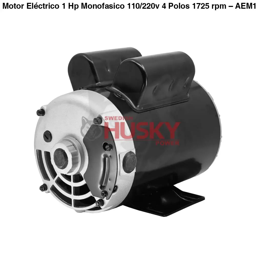 Motor Eléctrico 1 Hp Monofasico 110/220v 4 Polos 1725 rpm – AEM100 Aec Motors - MOTOR ELECTRICO