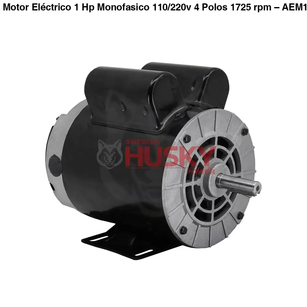 Motor Eléctrico 1 Hp Monofasico 110/220v 4 Polos 1725 rpm – AEM100 Aec Motors - MOTOR ELECTRICO