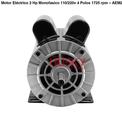 Motor Eléctrico 2 Hp Monofasico 110/220v 4 Polos 1725 rpm – AEM200 Aec Motors - MOTOR ELECTRICO