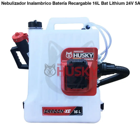 Nebulizador Inalambrico Batería Recargable 16L Bat Lithium 24V 5AH Husky Power DRAGONXE