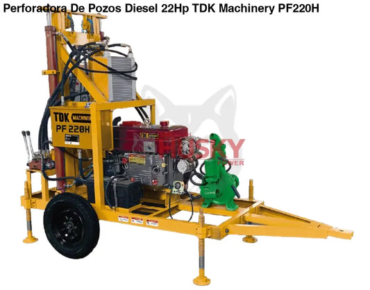 Perforadora De Pozos Diesel 22Hp TDK - PF220H
