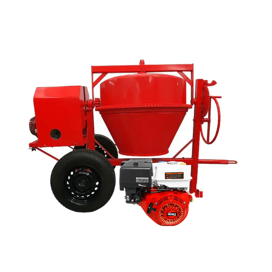 Revolvedora De Acero 1 Saco Con Motor a Gasolina 4 Tiempos 200cc 6.5Hp Husky Power HKRB1-HSK6.5