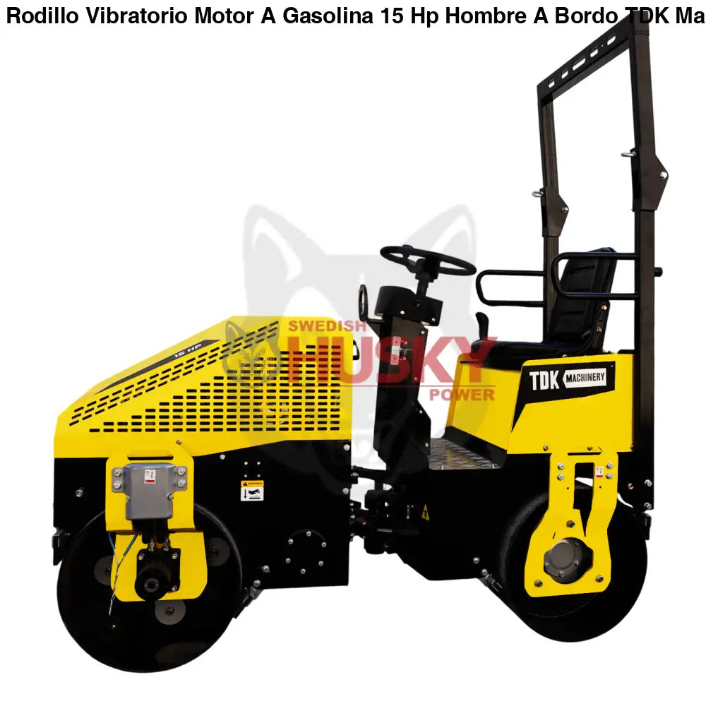 Rodillo Vibratorio Motor A Gasolina 15 Hp Hombre A Bordo TDK - TDKR990