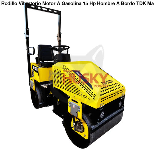 Rodillo Vibratorio Motor A Gasolina 15 Hp Hombre A Bordo TDK - TDKR990