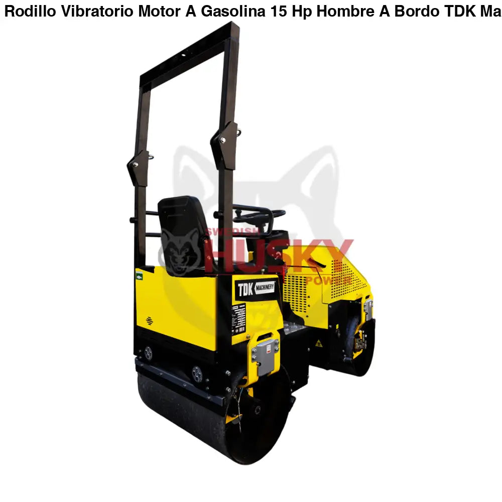 Rodillo Vibratorio Motor A Gasolina 15 Hp Hombre A Bordo TDK - TDKR990