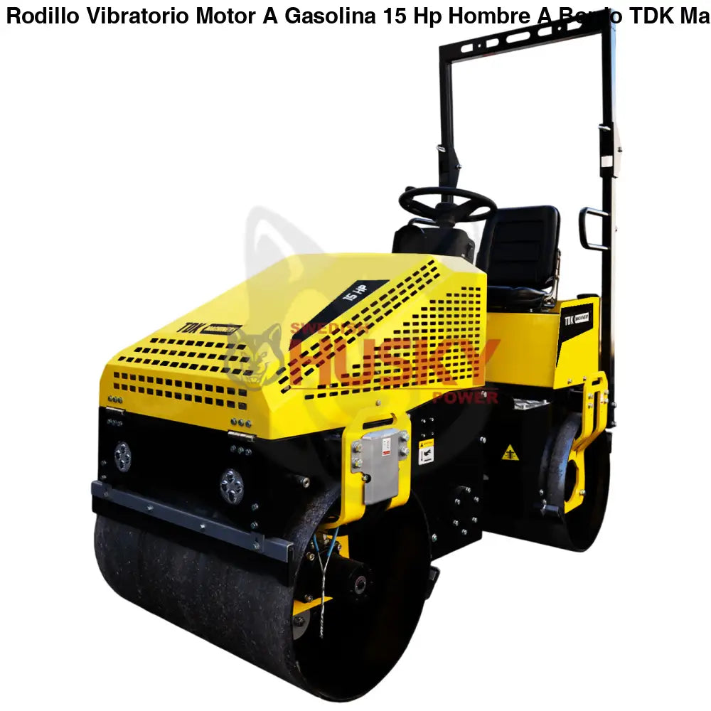 Rodillo Vibratorio Motor A Gasolina 15 Hp Hombre A Bordo TDK - TDKR990