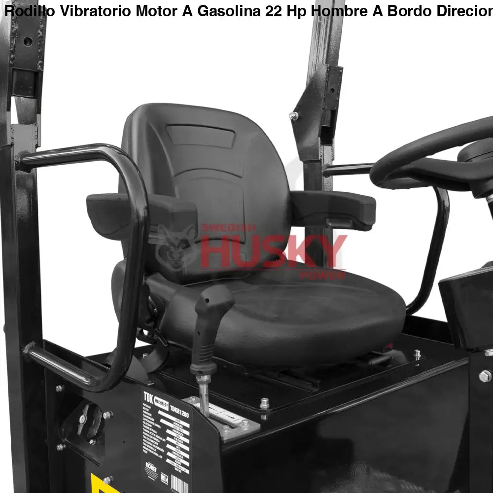Rodillo Vibratorio Motor A Gasolina 22 Hp Hombre A Bordo Direcion Hidraulica TDK- TDKR1200