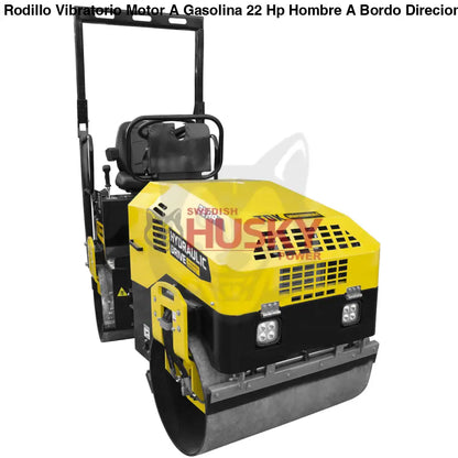 Rodillo Vibratorio Motor A Gasolina 22 Hp Hombre A Bordo Direcion Hidraulica TDK- TDKR1200