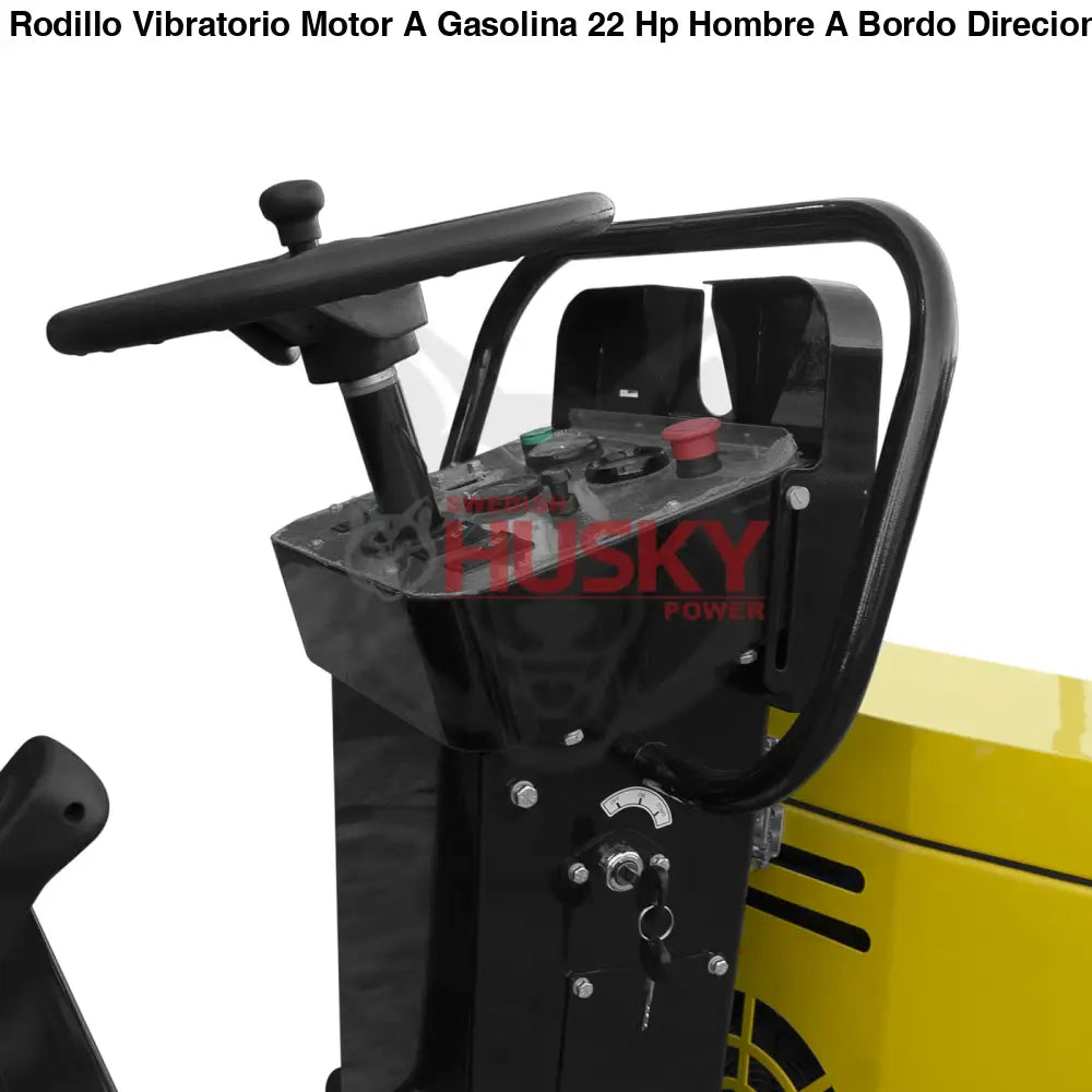 Rodillo Vibratorio Motor A Gasolina 22 Hp Hombre A Bordo Direcion Hidraulica TDK- TDKR1200