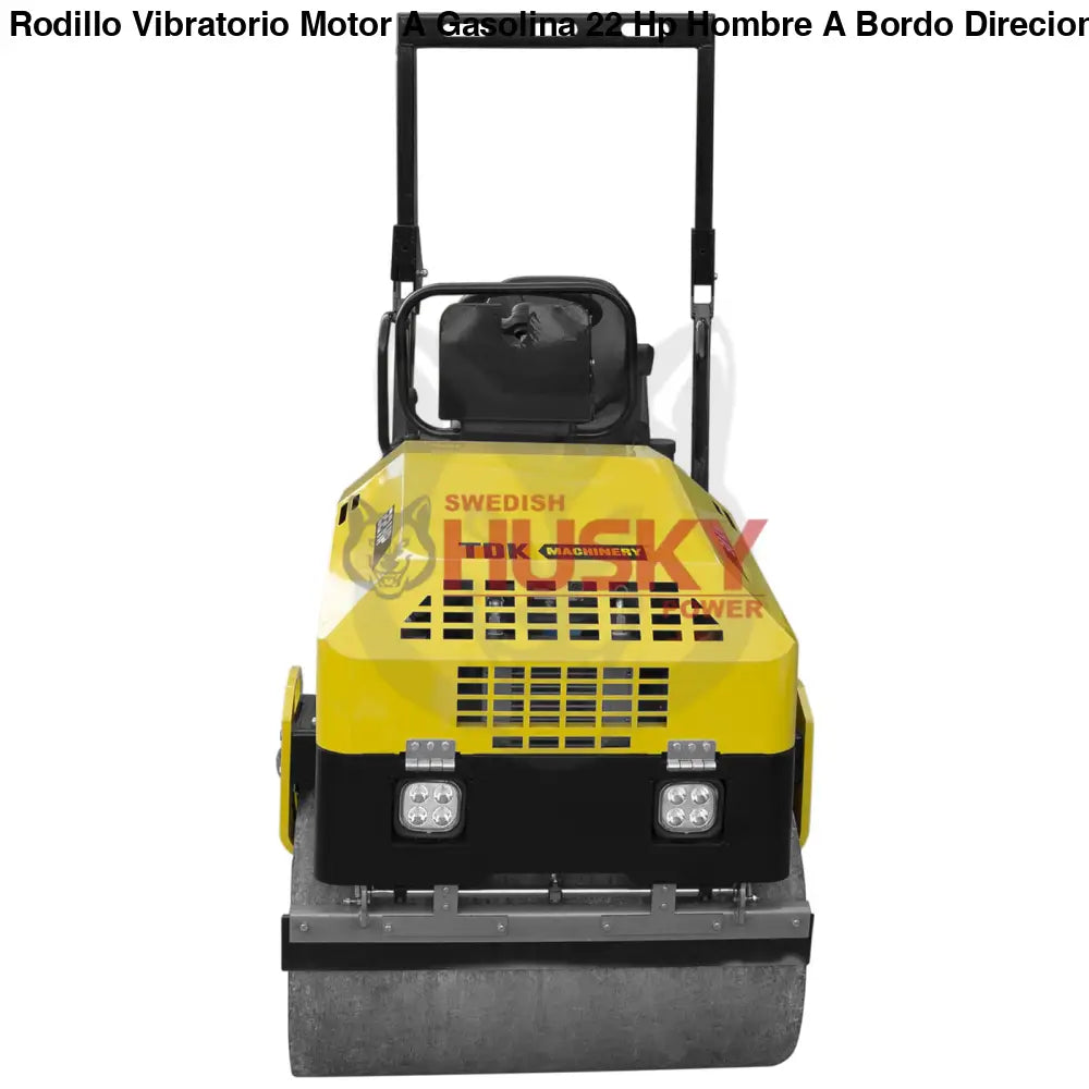 Rodillo Vibratorio Motor A Gasolina 22 Hp Hombre A Bordo Direcion Hidraulica TDK- TDKR1200