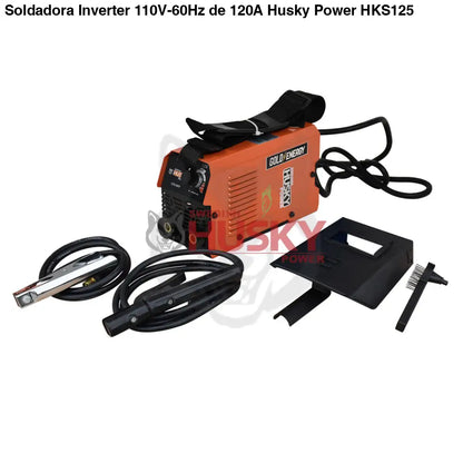 Soldadora Inverter 110V-60Hz de 120A Husky HKS125