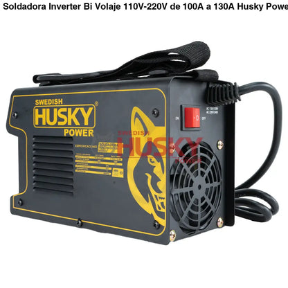 Soldadora Inverter Bi Volaje 110V-220V de 100A a 130A Husky HKS-140