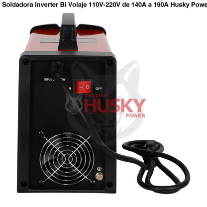 Soldadora Inverter Bi Volaje 110V-220V de 140A a 190A Husky HKS210
